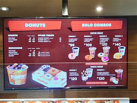 dunkin donuts mintal|Dunkin Donuts Menu Philippines (2024) — Philippine Menus.